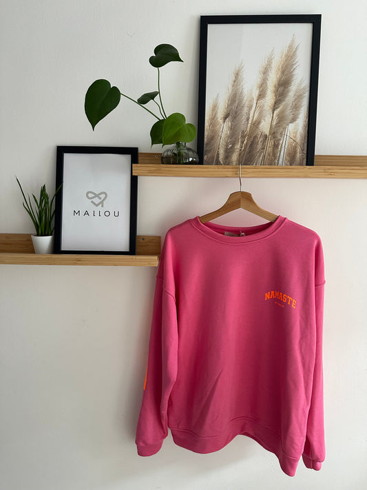 "LUCIE" Pulli pink/orange