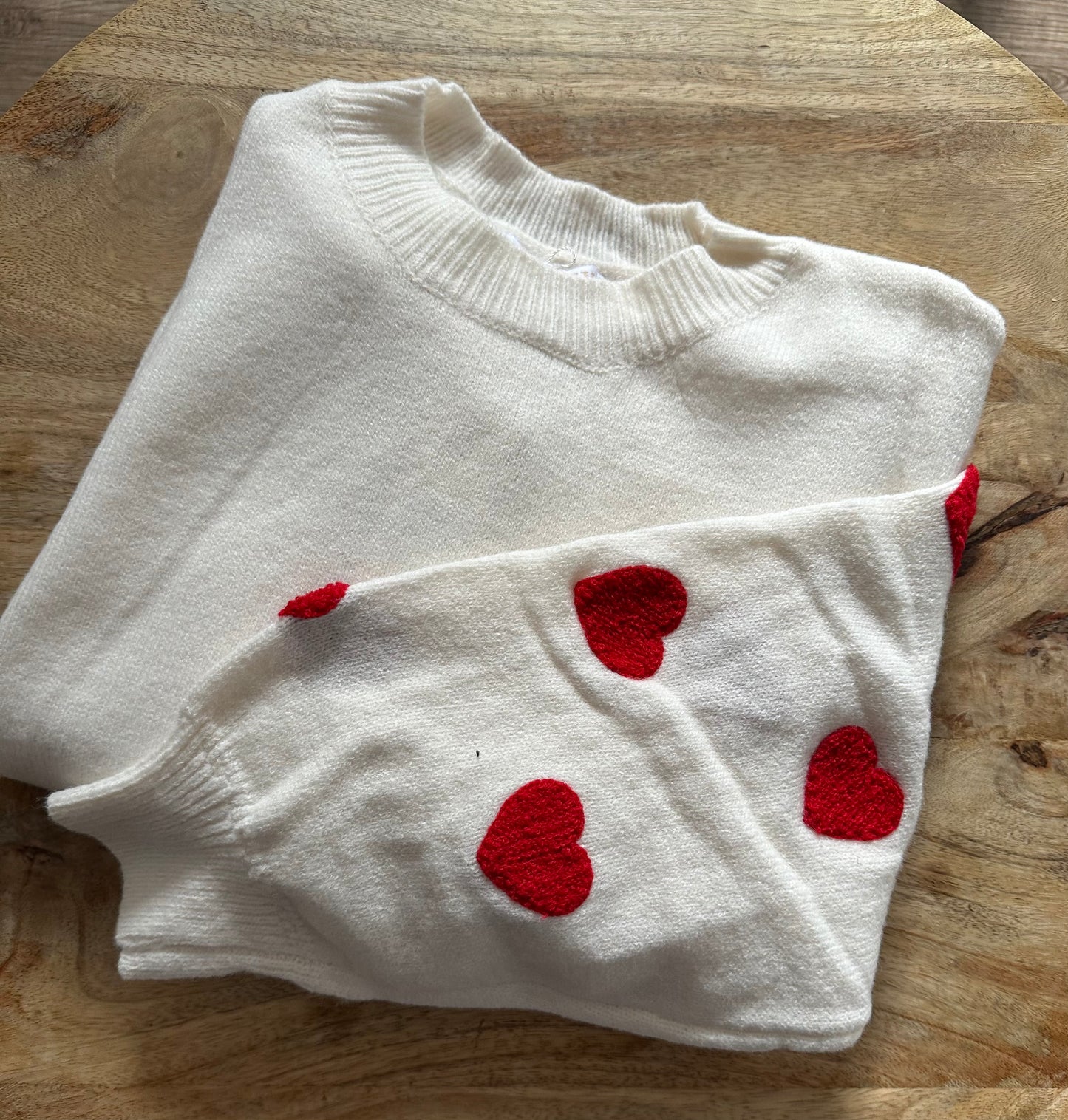 "VALENTINA" Pulli mit Herzen