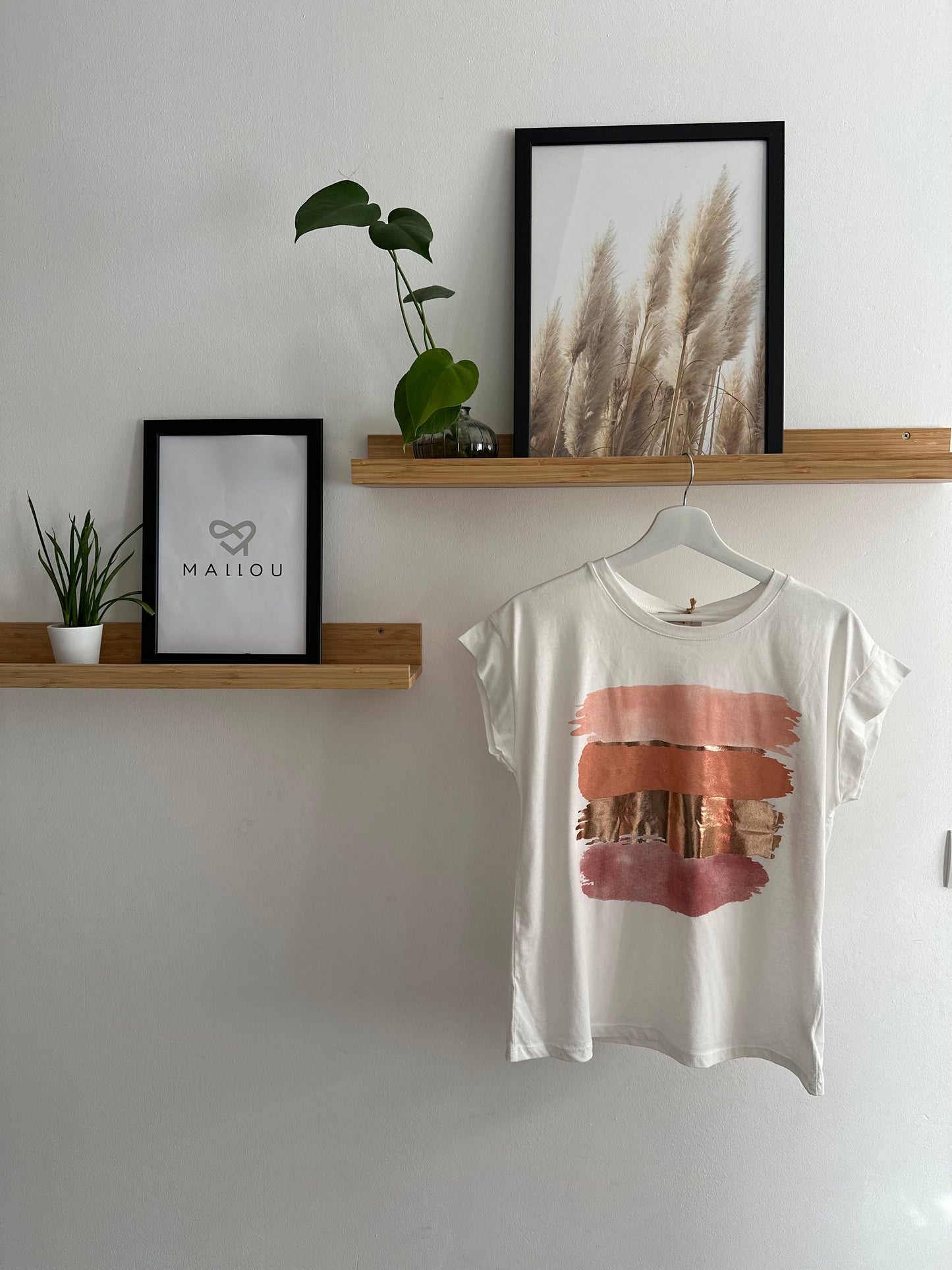 "ALINA" T-shirt Color block