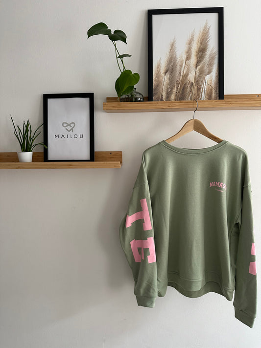 "LUCIE" Pulli mint/rosa