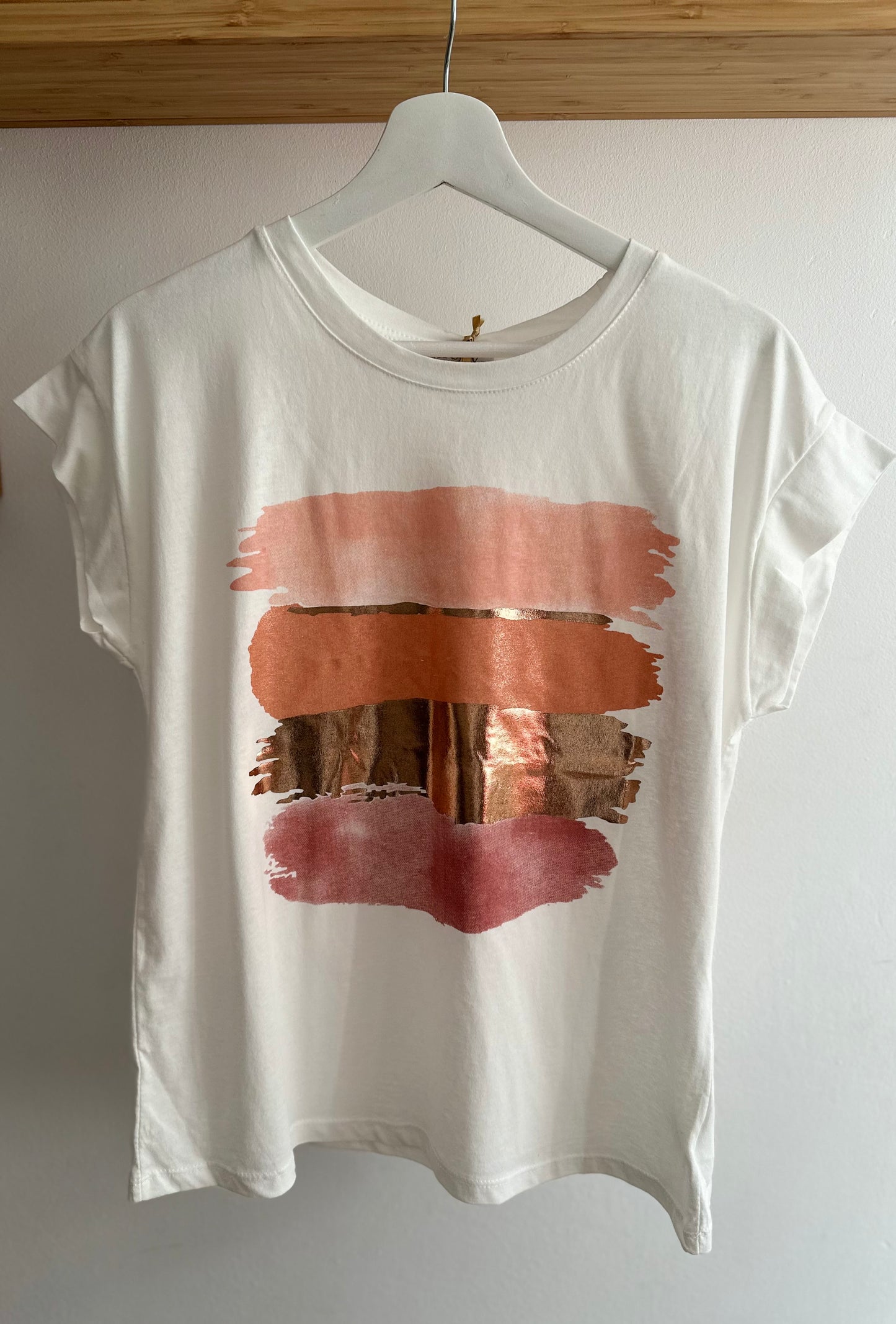 "ALINA" T-shirt Color block