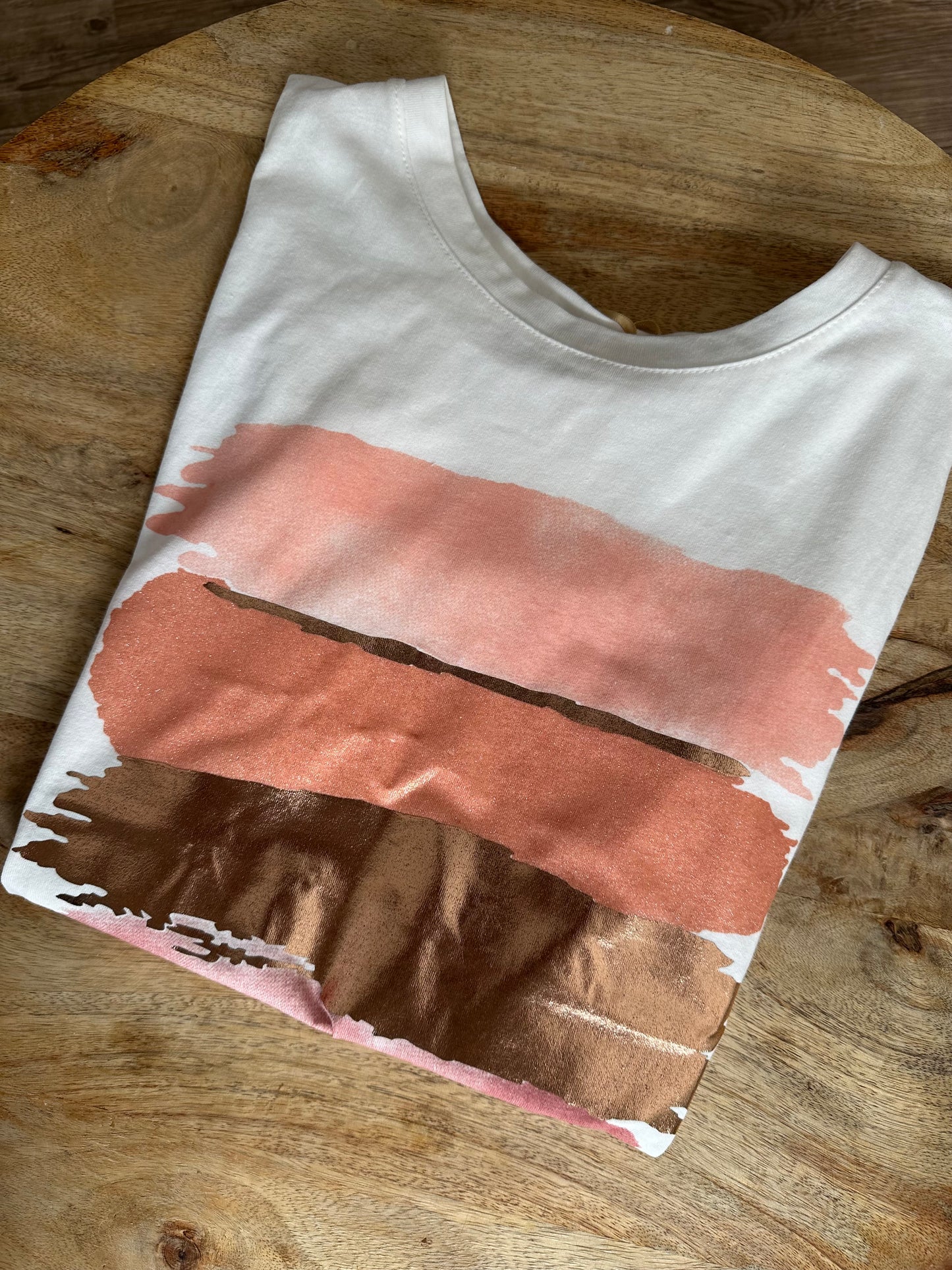 "ALINA" T-shirt Color block