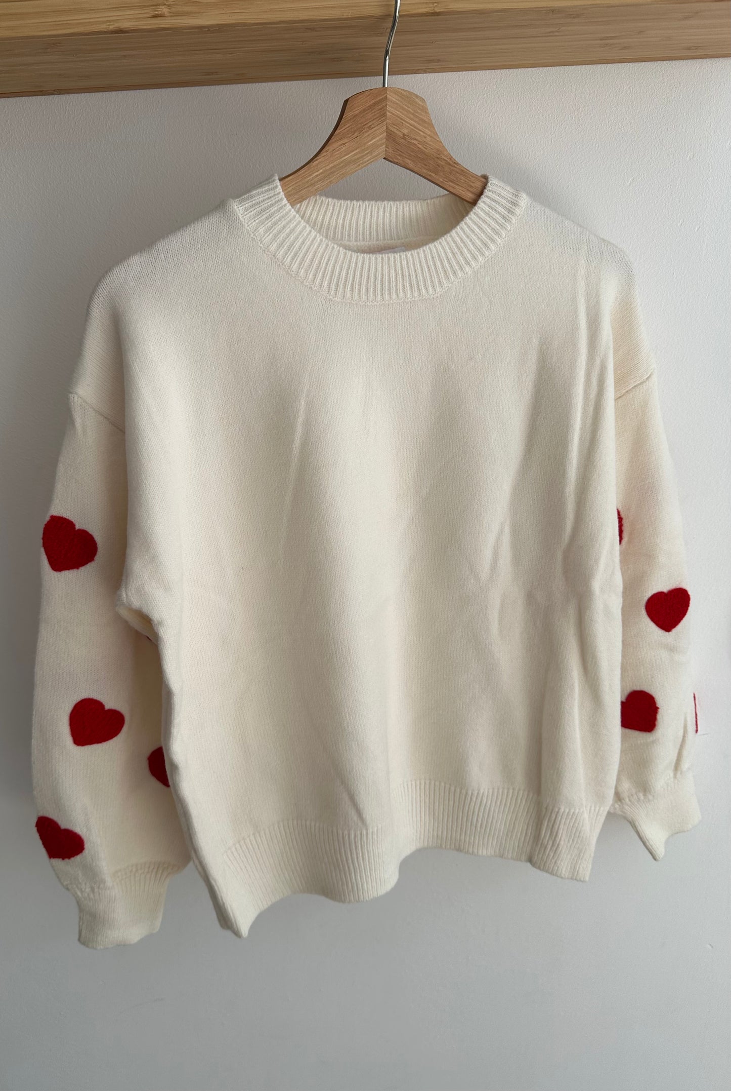 "VALENTINA" Pulli mit Herzen