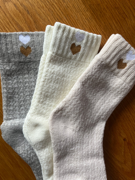 "SAMU" Socks mit Doppel Herz