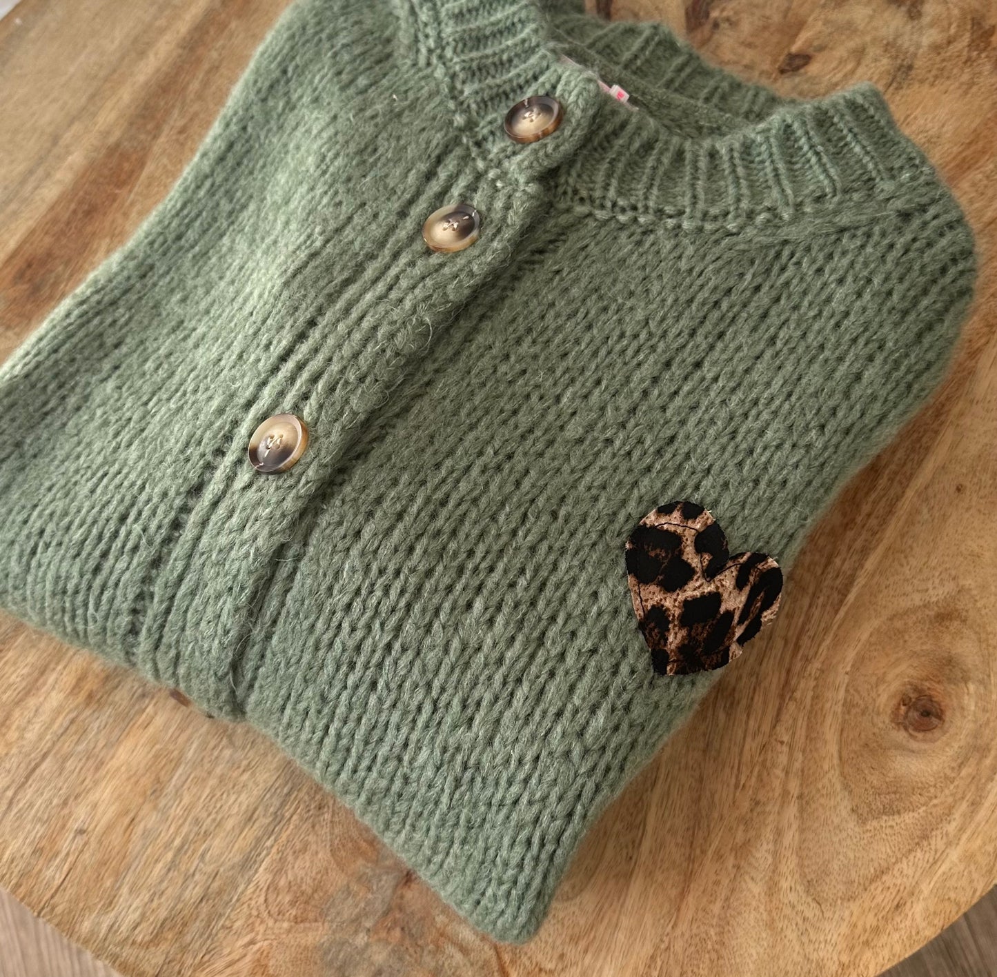 „COCO“ Strickweste grün