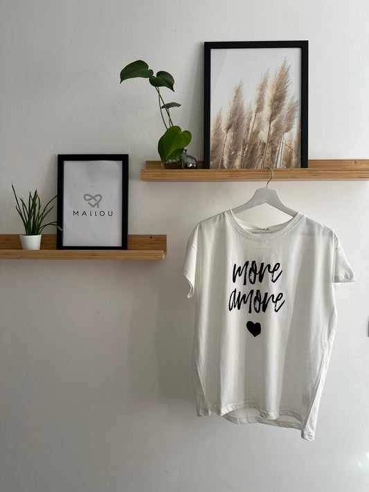 "LUNA" Tshirt More Amore