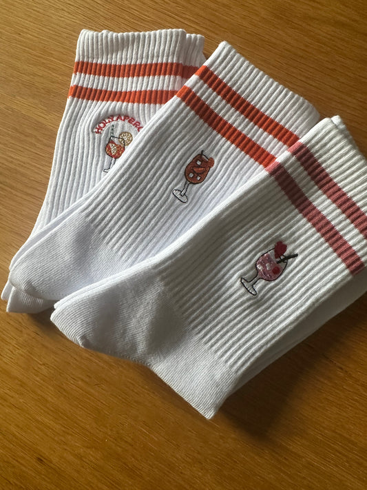 "FABIO" Socks mit Stielglas